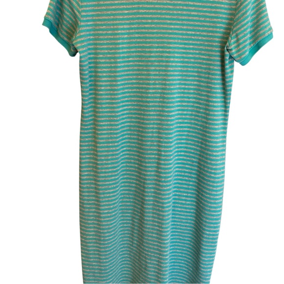 Tommy Bahama Turquoise Polo dress with Classic Stripes SP - Picture 4 of 4